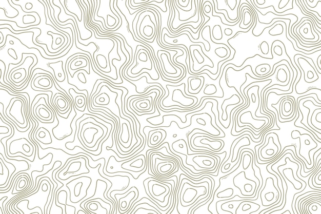 Hand drawn abstract outline background