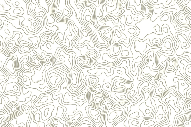 hand drawn abstract outline background