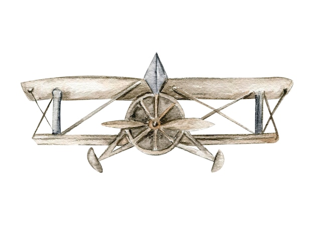 Hand drawn airplanes for travel