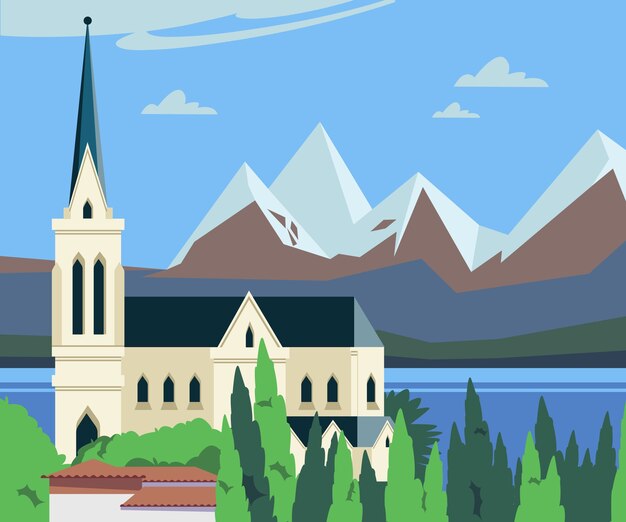hand drawn argentina  illustration