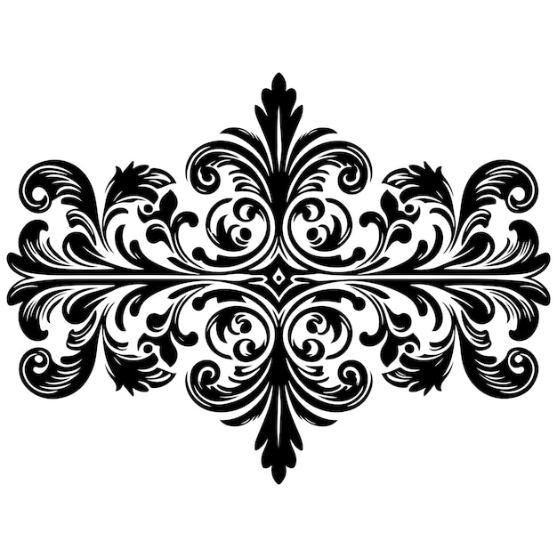 Vettore linea nera disegnata a mano vintage calligraphic swirls badges corner decorative ornate flourishes elements border frame vector