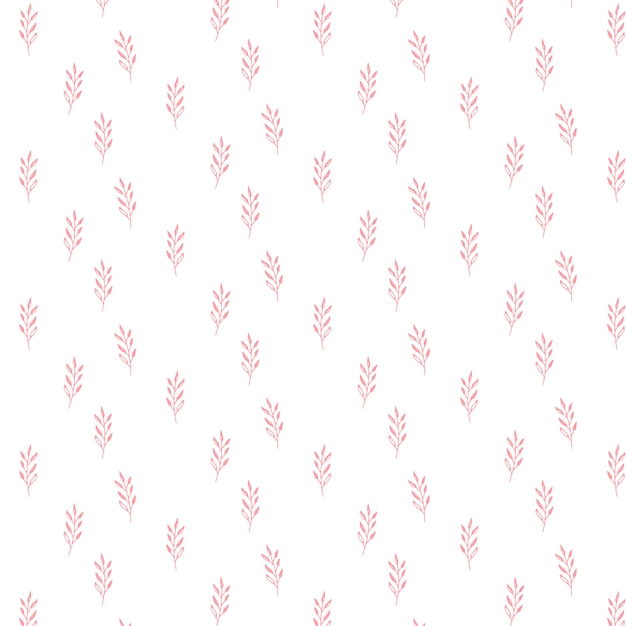 Hand drawn branches background