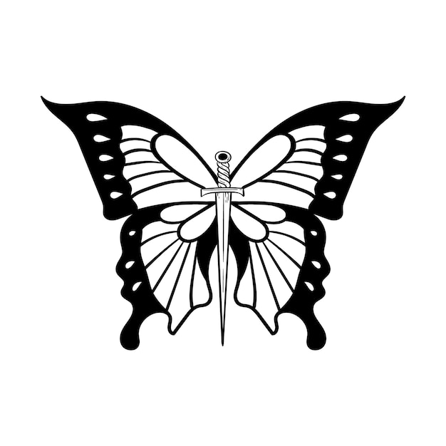 Temporary Tattoo Butterfly  Etsy