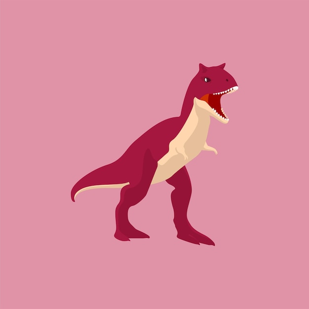 Hand-drawn Carnotaurus