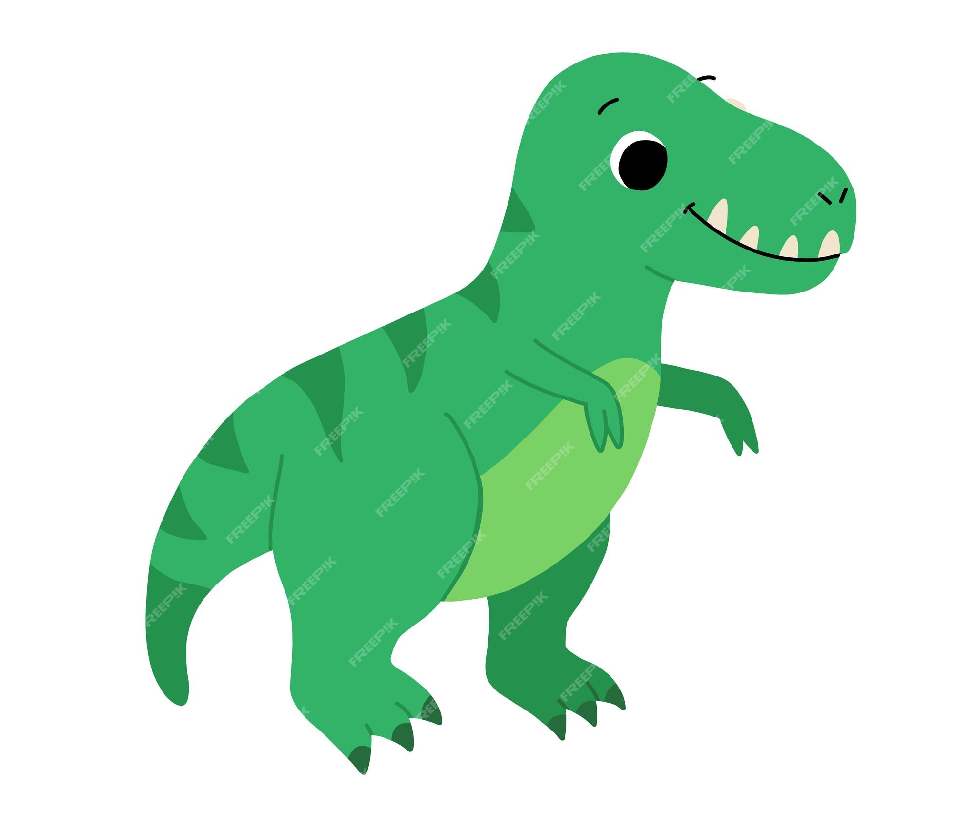 Premium Vector  Hand drawn cartoon t rex cute dino