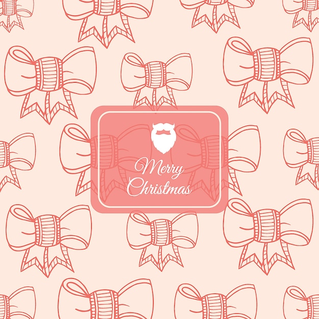 Hand drawn Christmas Background