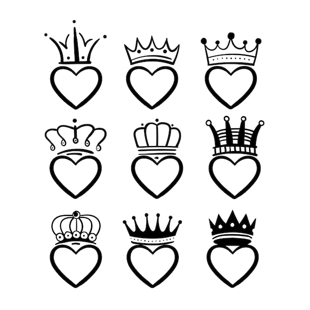 King and queen drawing Stock Vector Images - Alamy