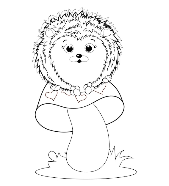 Schöne Malvorlagen für Kinder - Beliebte Bilder zum Ausmalen Coloriage hérisson,