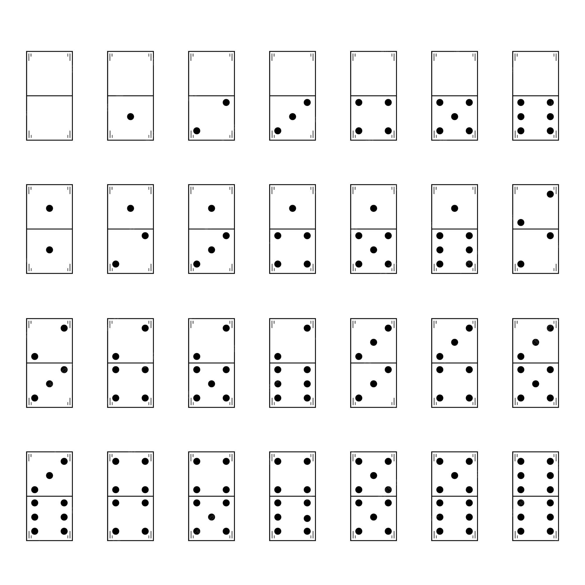 Domino Game Kit Graphic Assets - Royalty Free Game Art