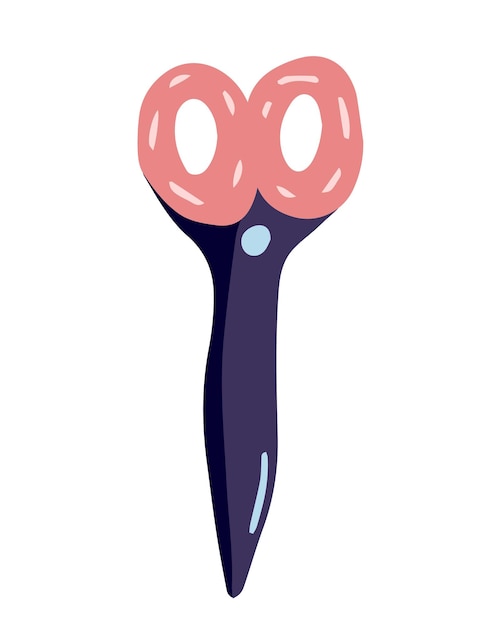 Hand drawn doodle scissors vector illustration