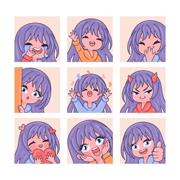 Sticker Maker - Anime emotes