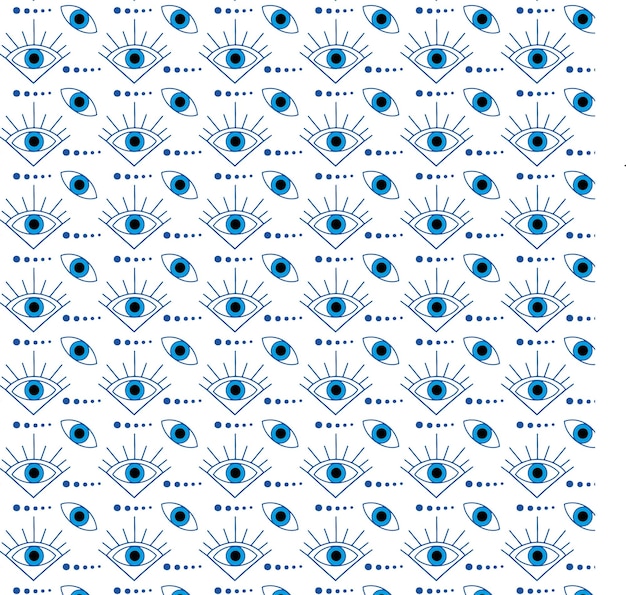 Modello di occhio disegnato a mano