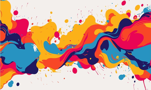 hand drawn flat design abstract doodle pattern