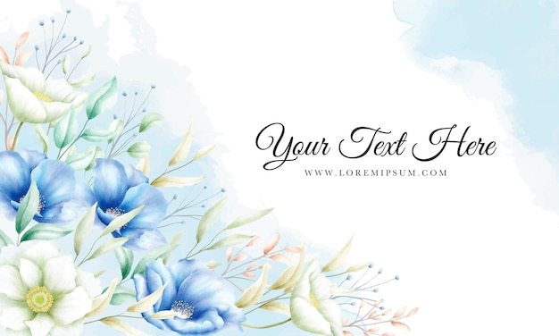 Vector hand drawn floral ornate background
