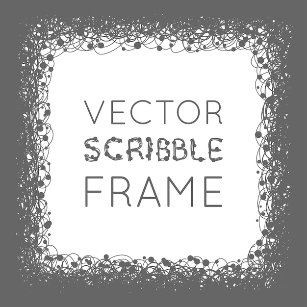 Hand drawn frame