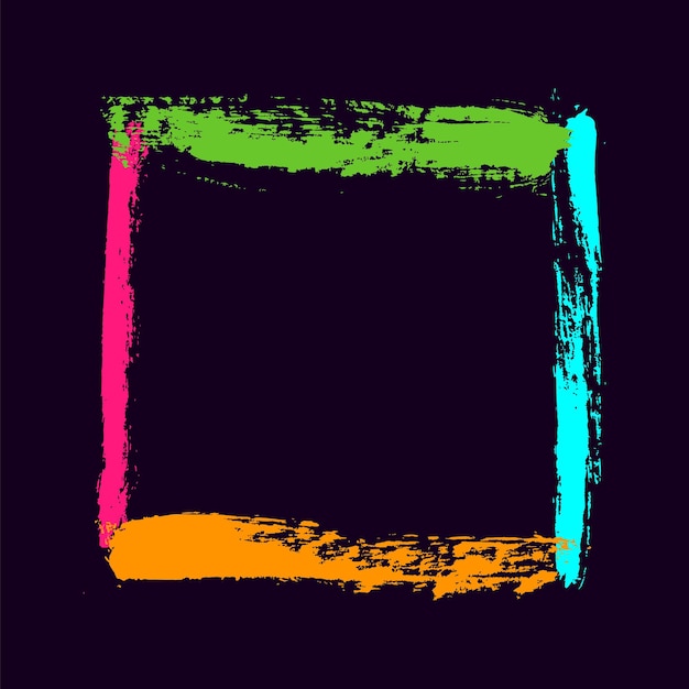 hand drawn grunge ink brush strokes and lines creative brush lines with rough edges