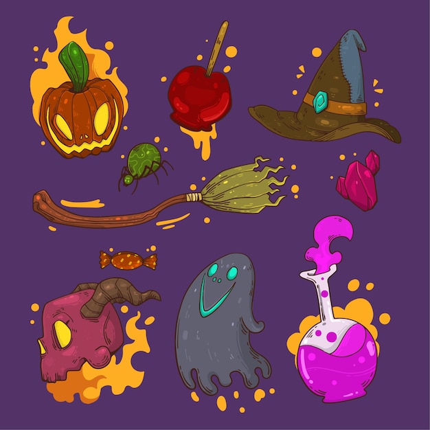 Hand Drawn Halloween Element