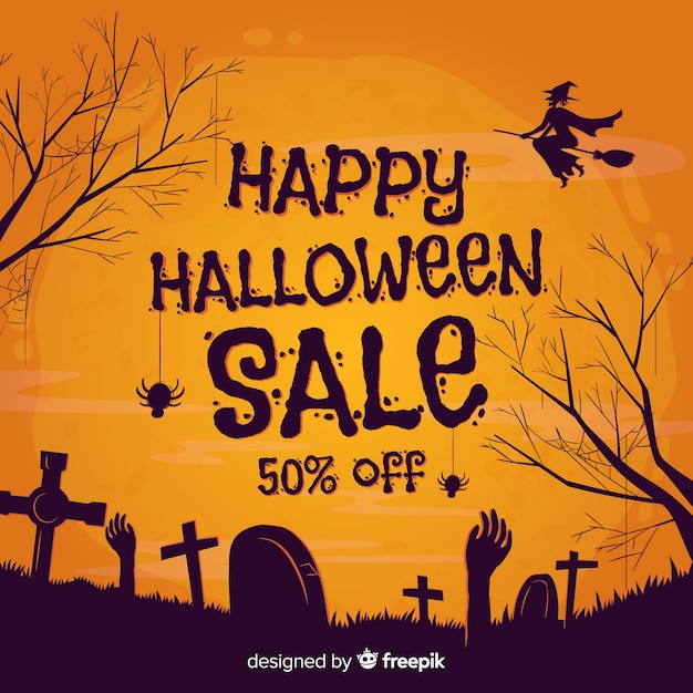 Hand drawn halloween sale