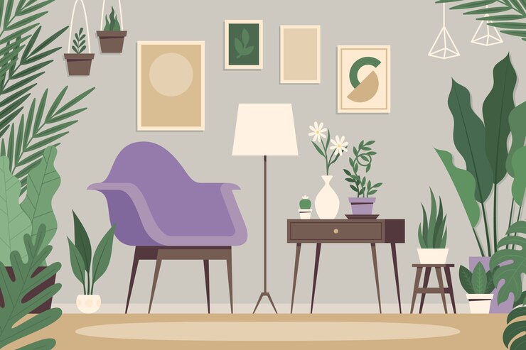 Vector 手描き観葉植物イラスト