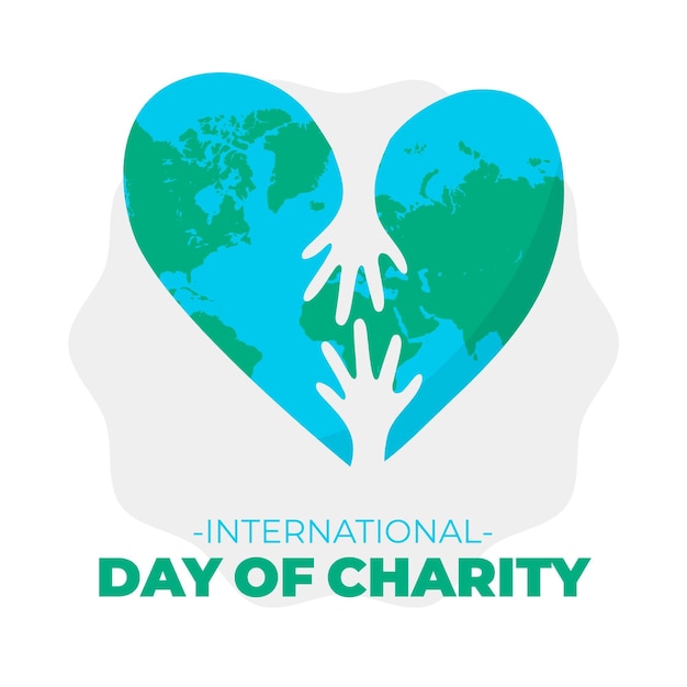 Hand drawn international day of charity