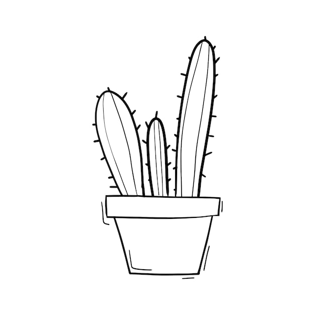 手描きのジャーポットイラスト