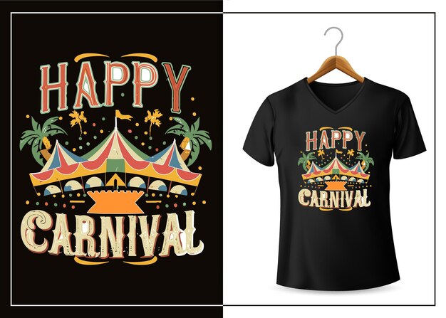 Hand drawn lettering for Carnival party amp Mardi gras text illustration