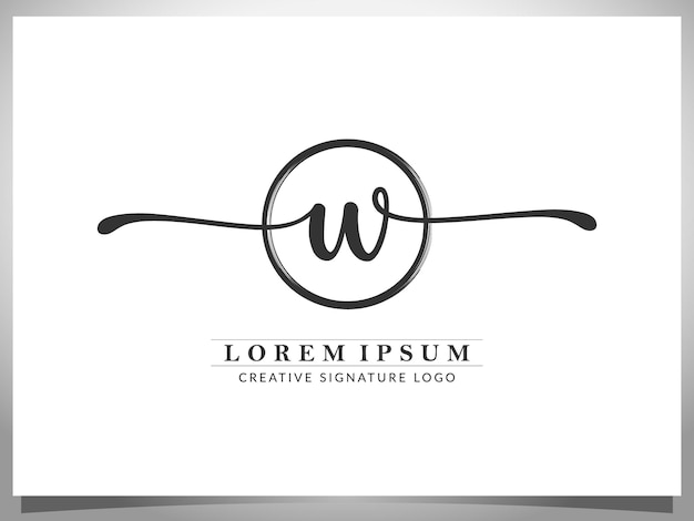 Hand drawn logotype letter s isolated brush circle