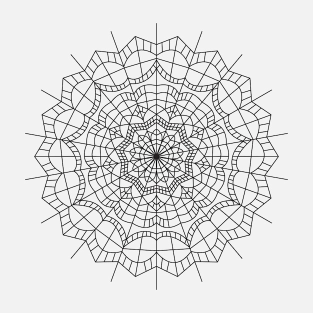 Vector hand drawn mandala designs collections