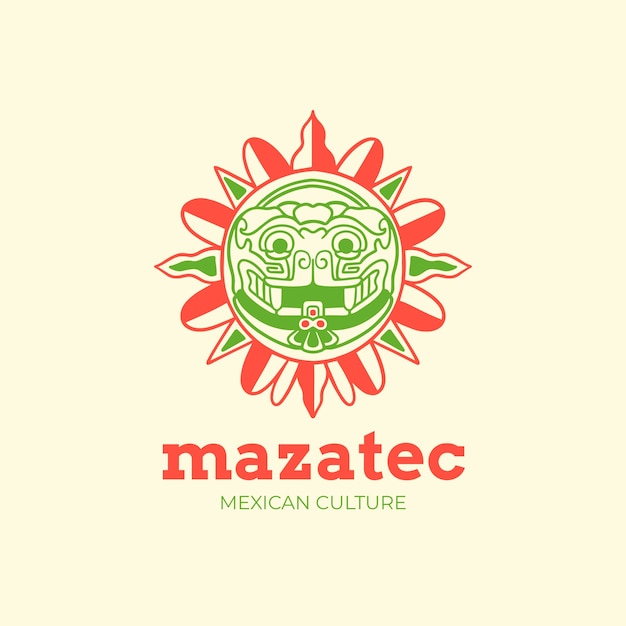 Hand drawn mexico logo design