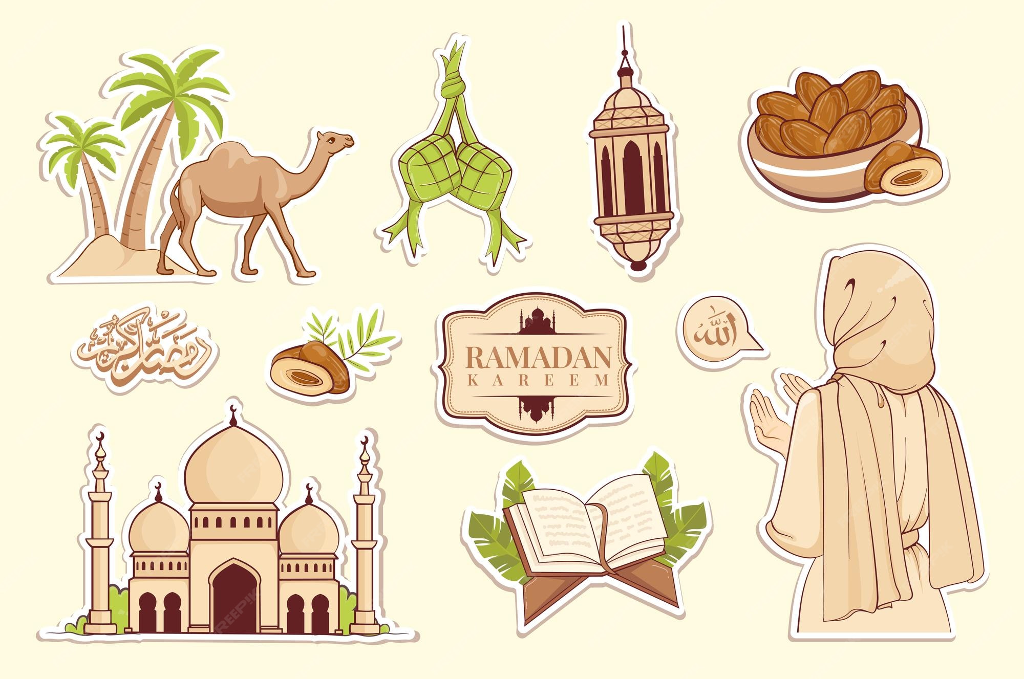 ramadan stickers ebay