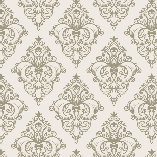 Vector hand drawn ornamental pattern