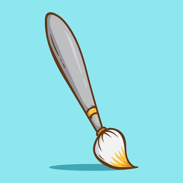 hand drawn painting brush hand drawn style vector illustrations