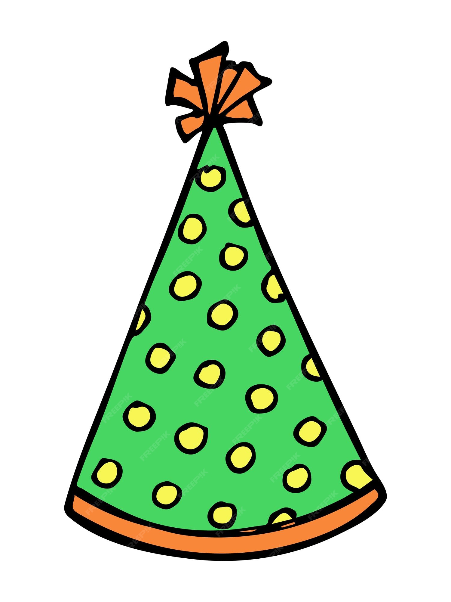 Premium Vector | Hand drawn party hat illustration birthday cap doodle  holiday clipart