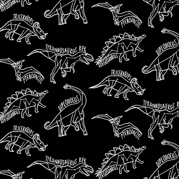 Vector hand drawn pattern background