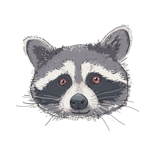 Raccoon stickers Vectors & Illustrations for Free Download