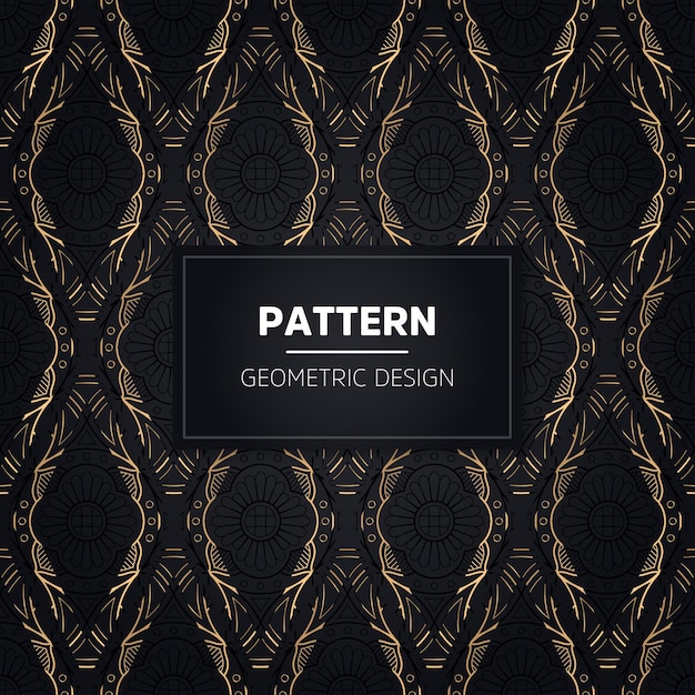 Hand drawn seamless pattern. vintage decorative elements.