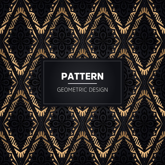 hand drawn Seamless pattern. Vintage decorative elements.