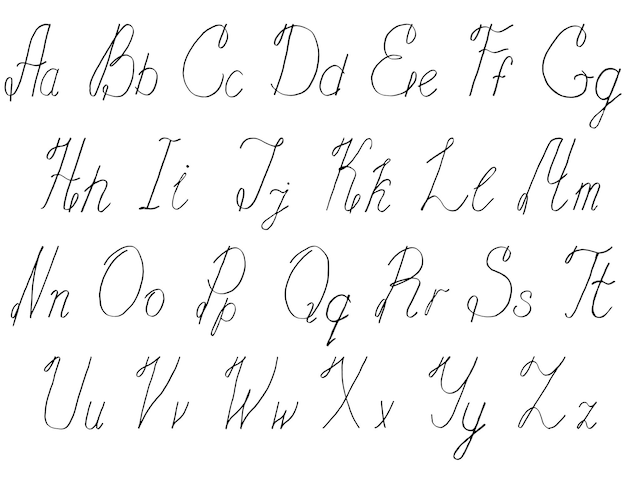 ベクトル 手描きの文字セット。ライナー