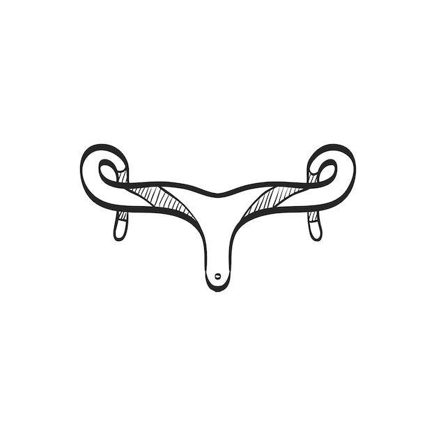 Hand drawn sketch icon bicycle drop bar