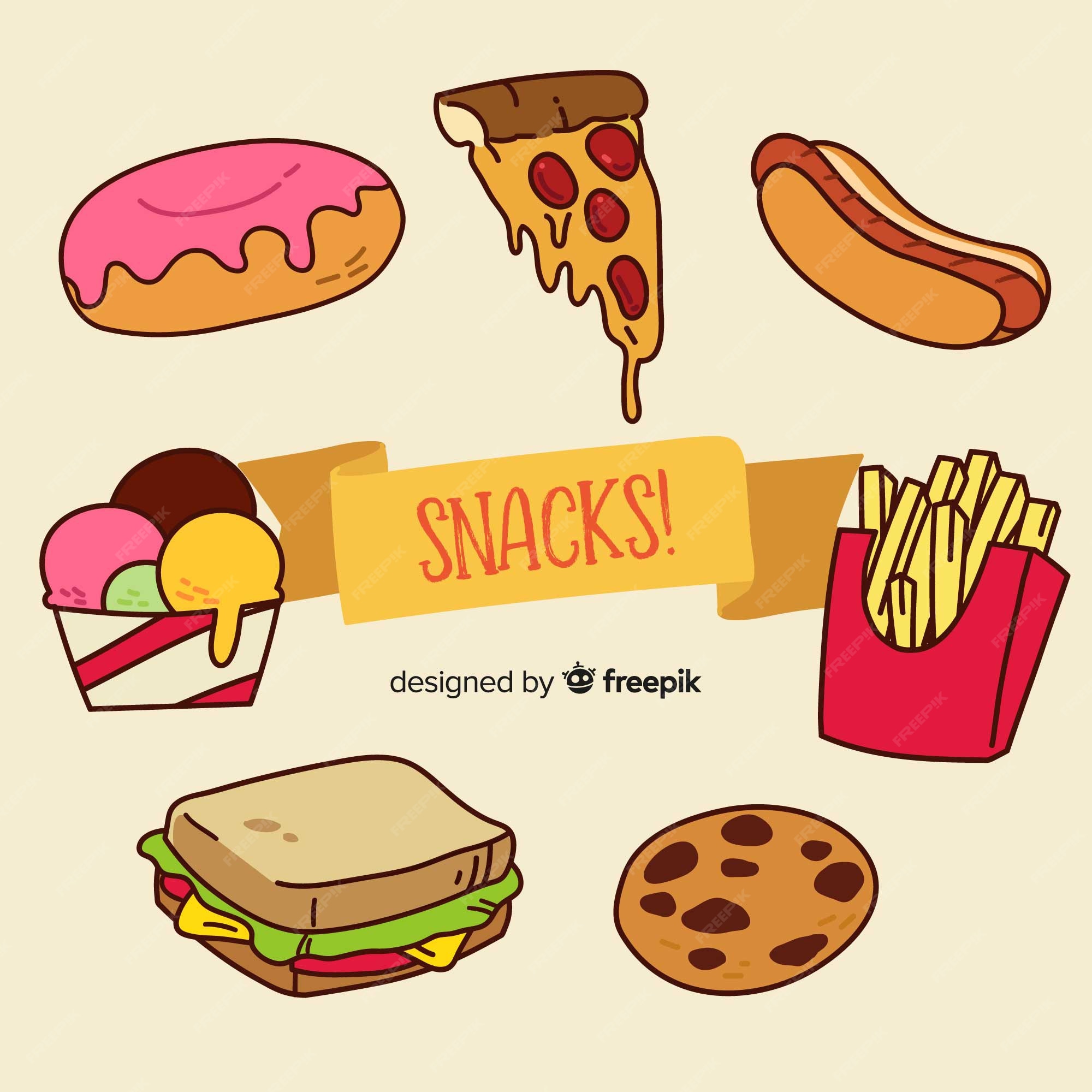 Snack рисунок