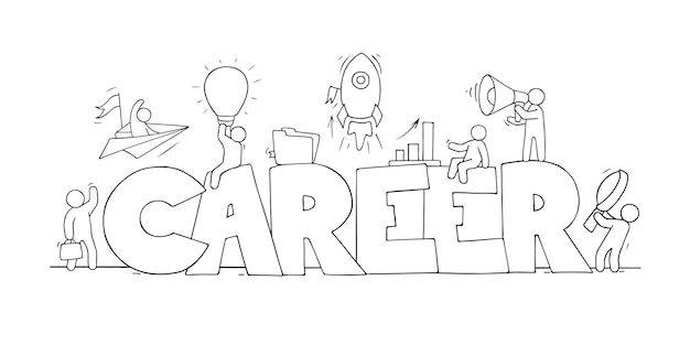 hand drawn stick figures