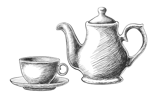 New project: Sketching my teapots - Liz Steel : Liz Steel
