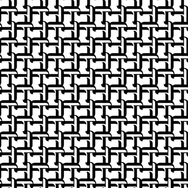 hand drawn tiles seamless pattern design