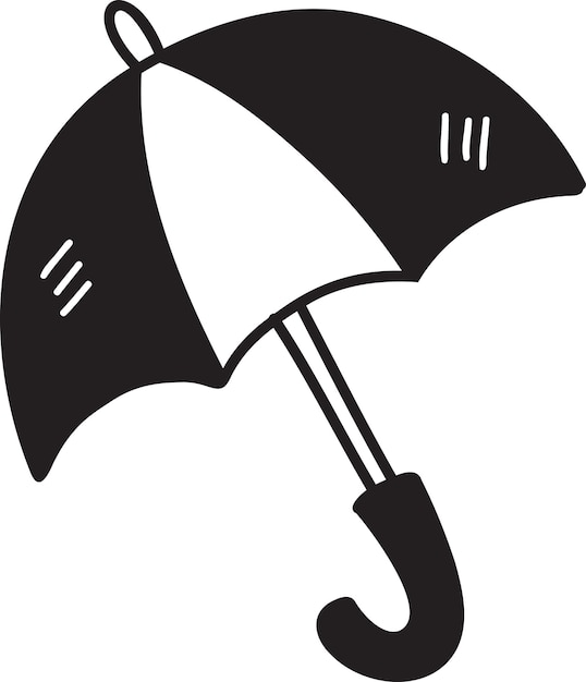 Hand Drawn umbrella illustration