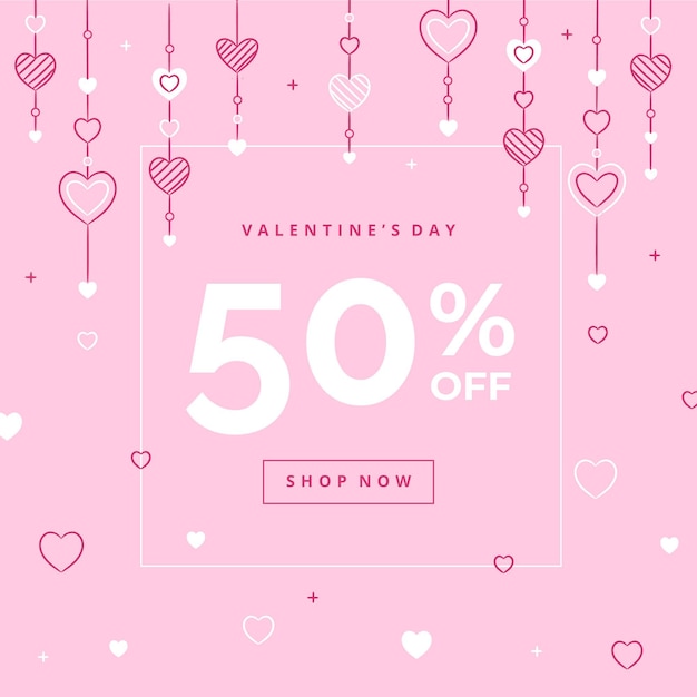 Hand drawn valentines day sale