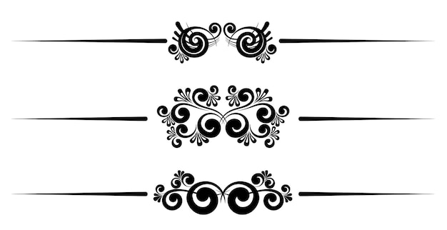 Hand-drawn vintage ornament isolated on white. Vector illustration.