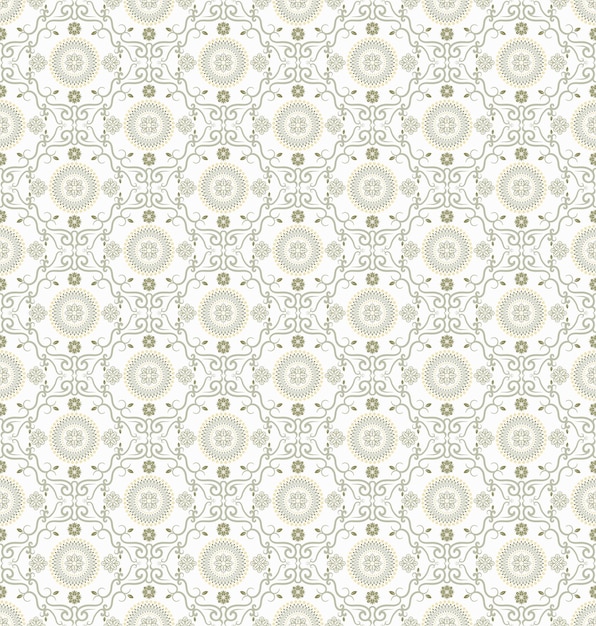 Hand drawn vintage pattern background