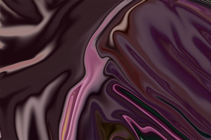 Vector the hand drawn watercolor background of deep  burgundy color black painted abstract background.