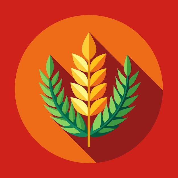 Vector hand drawn wheat and grains