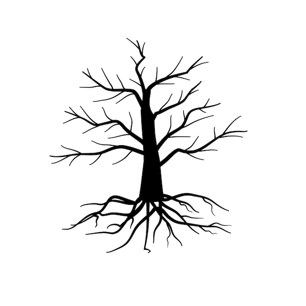 hand gedroogde boom